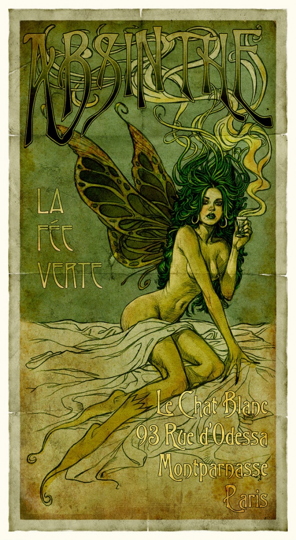 Absinthe Vintage Poster