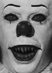 Scary Pennywise IT Halloween Horror Clown GIF