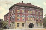 Postcard of Peoria Public Library, 1911